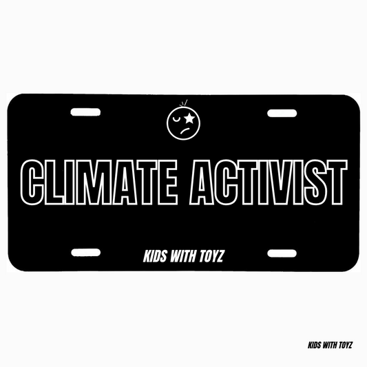 CLIMATE ACTIVIST Plate